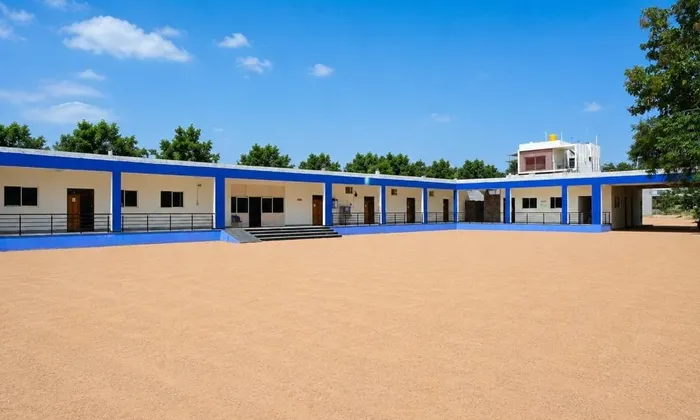 School building exterior placeholder
